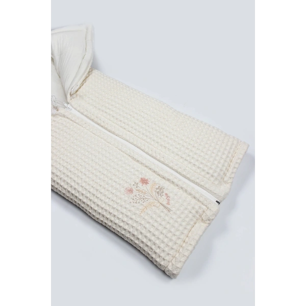 Akm Life Fermuarlı Natural Life Pike Battaniye Girl 70113 Ekru