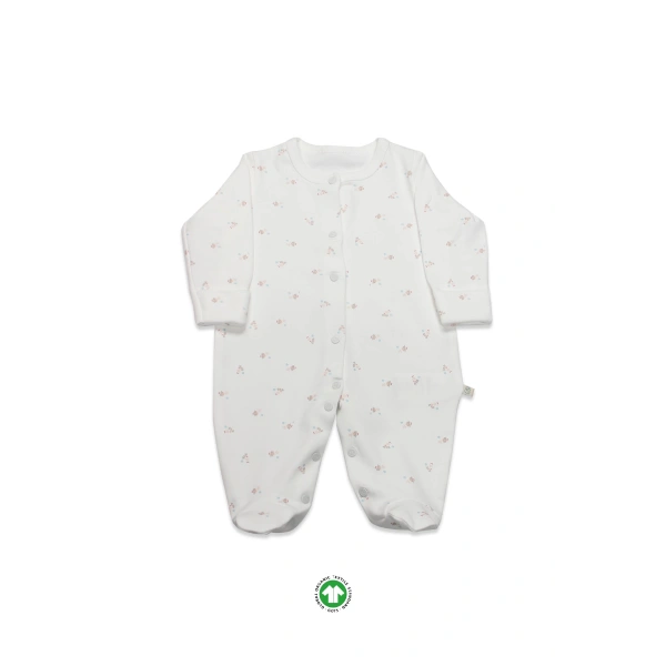 Akm Life Grow İn Love Bebe Tulum 15103 Pembe Ekru