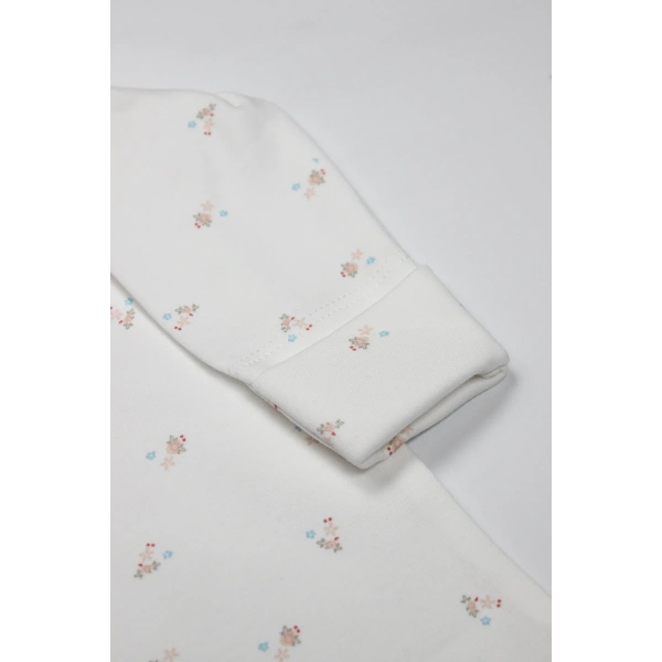 Akm Life Grow İn Love Bebe Tulum 15103 Pembe Ekru