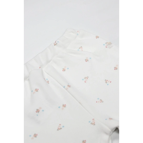 Akm Life Grow İn Love Patikli Tek Alt 16103 Pembe Ekru