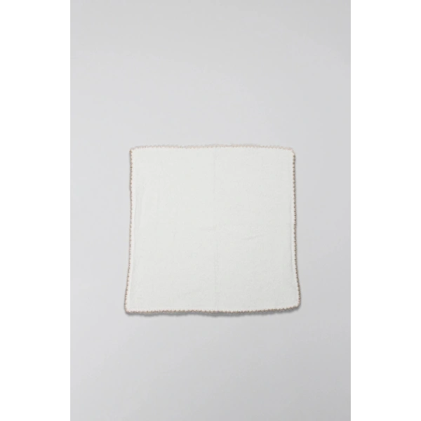 Akm Life Organik 28x28 6lı Havlu Mendil 90105 Ekru