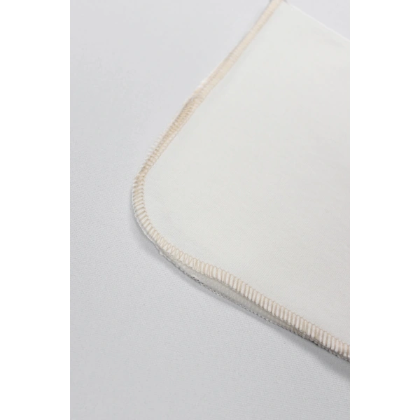 Akm Life Organik 28x28 6lı Penye Mendil 90103 Ekru