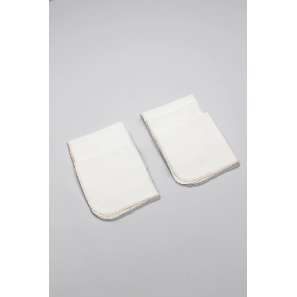 Akm Life Organik 28x28 6lı Penye Mendil 90103 Ekru