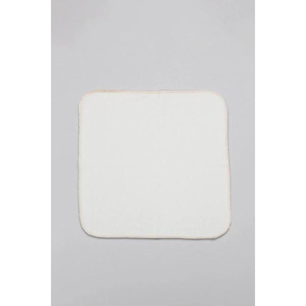 Akm Life Organik 28x28 6lı Penye Mendil 90103 Ekru