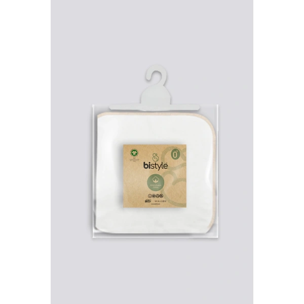 Akm Life Organik 28x28 6lı Penye Mendil 90103 Ekru