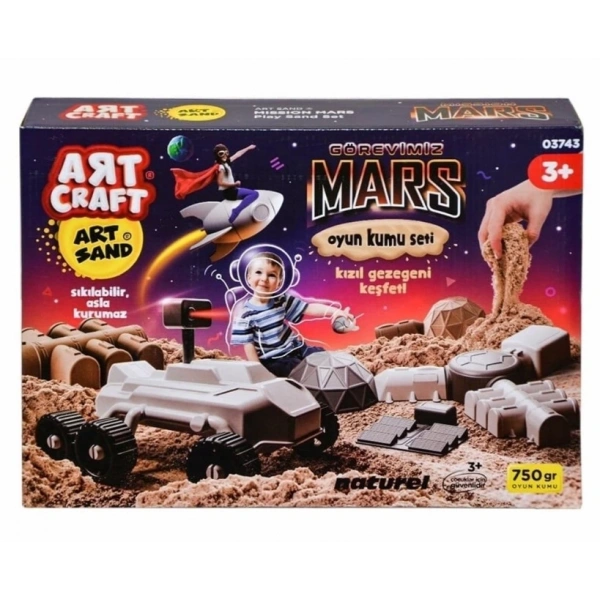Art Craft Görevimiz Mars Kum Seti 03743