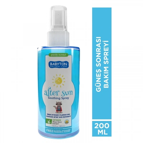 Babyton Bebek Ve Çocuklar İçin Güneş Sonrası Sprey 200 Ml