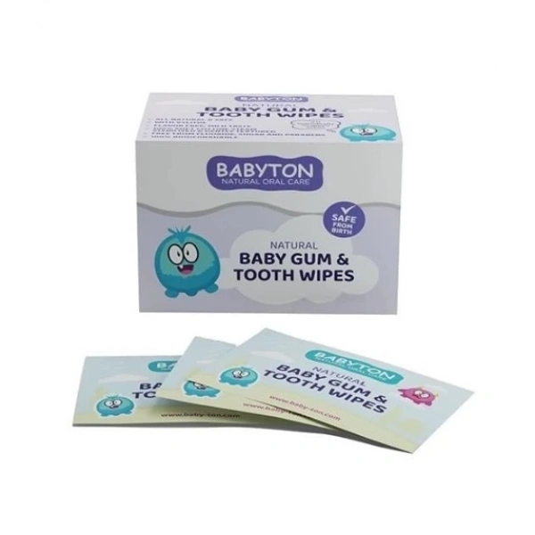 Babyton Bebekler İçin Diş Ve Damak Temizleme Mendili