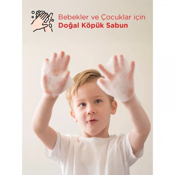 Babyton Çocuklar İçin Doğal Köpük Sabun Naturel