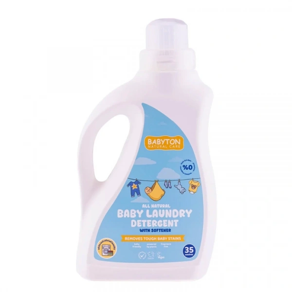Babyton Doğal Bebek Çamaşır Sabunu Bitkisel Deterjan 1000 Ml