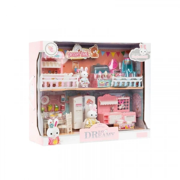 Bay Dreamy Mini Tavşan Çift Katlı Mutfak Seti