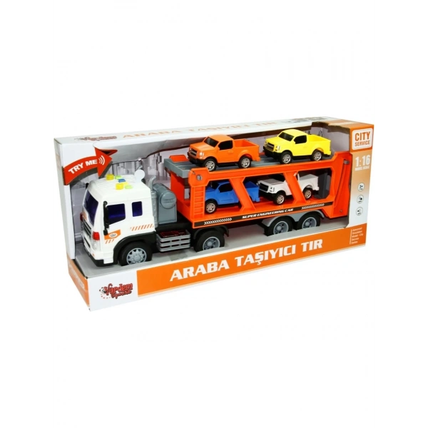Canem Sesli Işıklı Araba Taşıyan Tır 1189-70