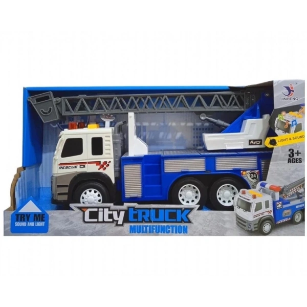 Canem Sesli Işıklı İş Kamyonları