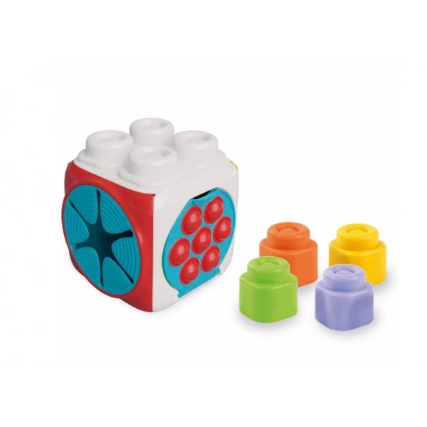 Clementoni Baby Soft Clemmy Yumuşak Blok Duyusal Küp 17902