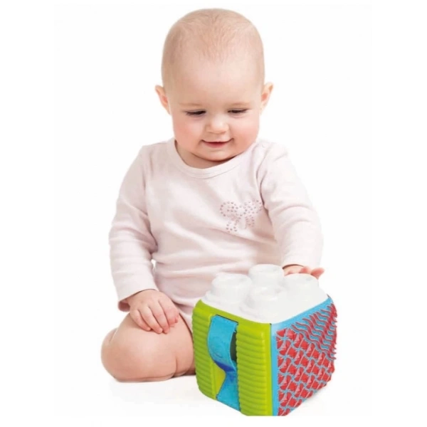 Clementoni Baby Soft Clemmy Yumuşak Blok Duyusal Küp 17902