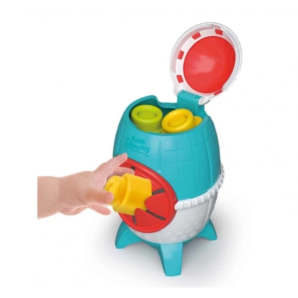 Clementoni Baby Soft Clemmy Yumuşak Blok Duyusal  Roket 17806