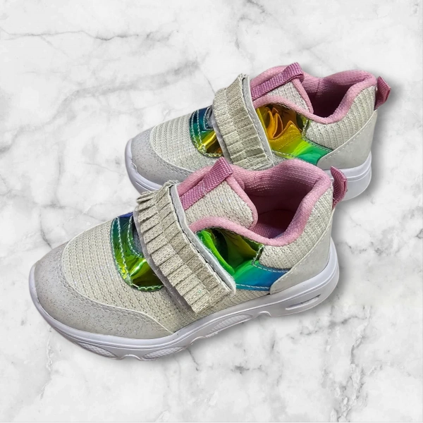 Çocuk Işıklı rahat Kalıp hafif taban spor ayakkabısı