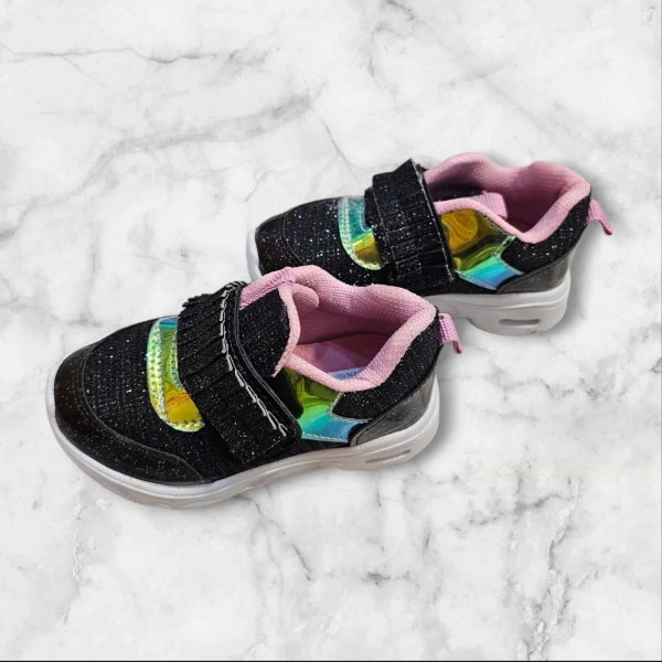 Çocuk ortopedik taban Işıklı rahat kalıp spor ayakkabısı