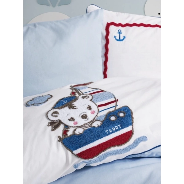 Cotton Box Punch Nakışlı Bebek Nevresim Takımı Miniyo