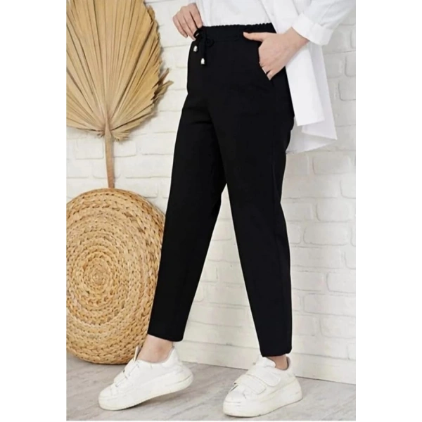 Kadın Büyük Beden Rahat kesim kaliteli kumaş Havuç Paça Pantolon