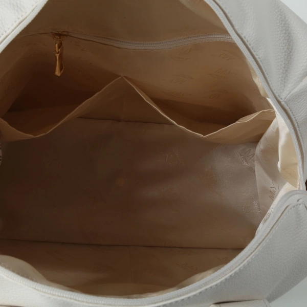 M&y Kitty Deri Anne Bebek Bakım Sırt Çantası 7271 Krem