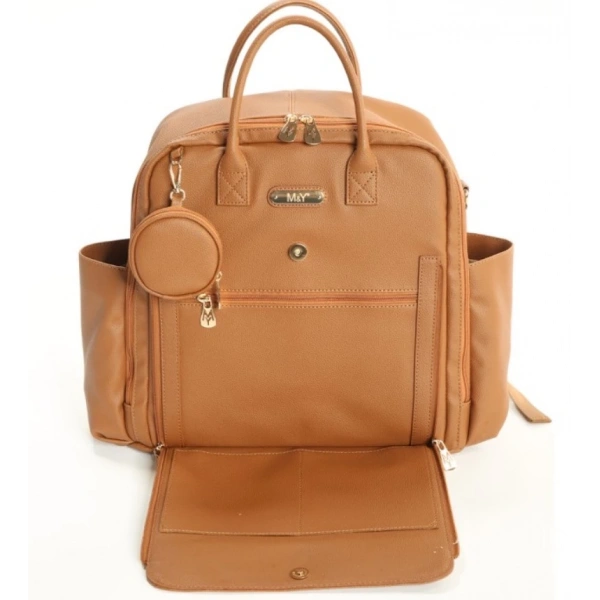 M&y Maia Anne Bebek Bakım Sırt Çantası 7310 Taba