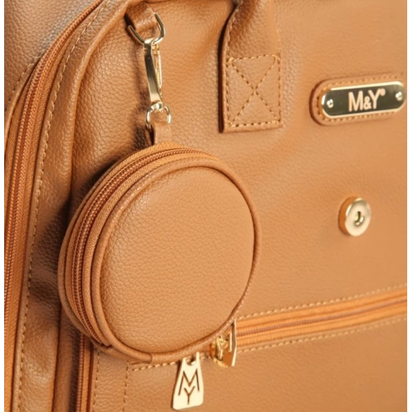 M&y Maia Anne Bebek Bakım Sırt Çantası 7310 Taba