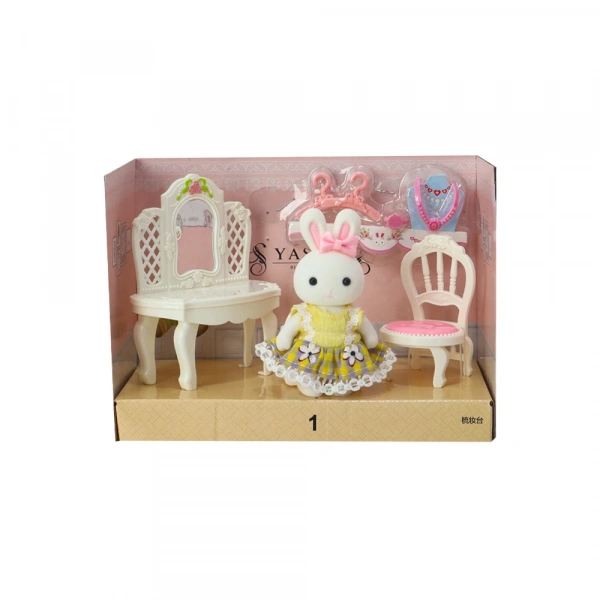 Mega Bay Dreamy Mini Tavşan Aksesuarlı