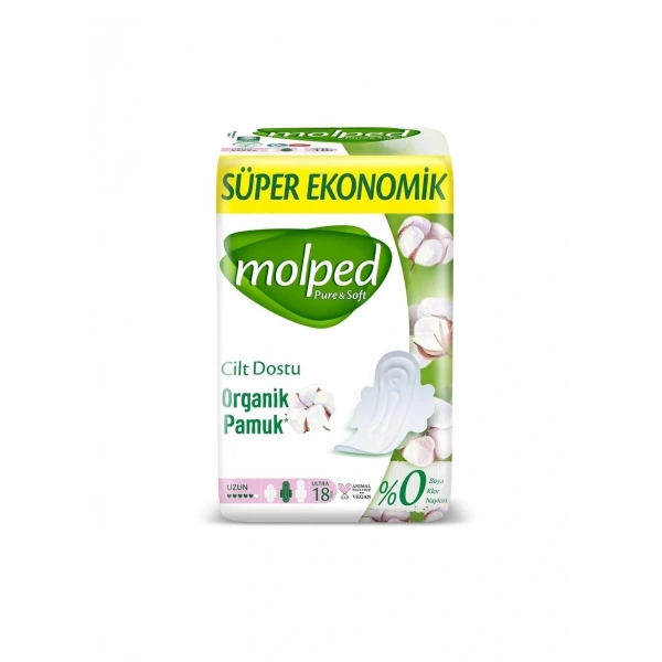 Molped Pure&soft Ped Uzun Süper Eko 18 Adet