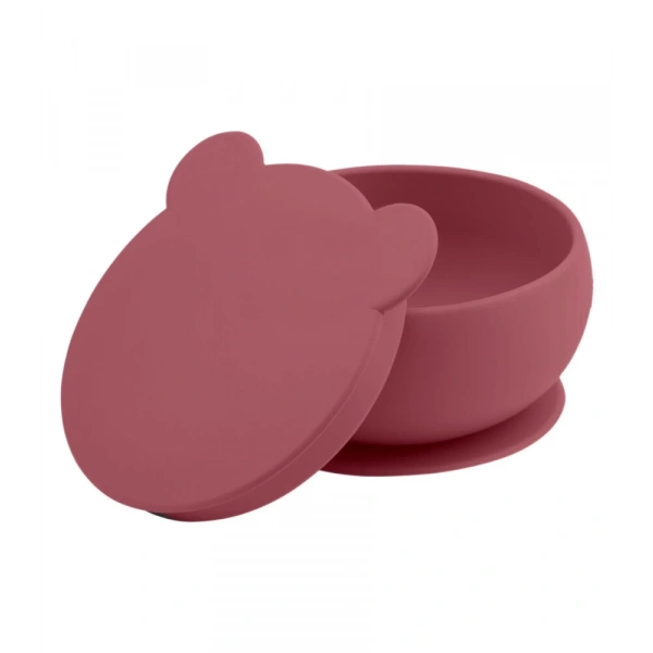 Oioi Blw I Silikon Beslenme Seti 3lü (kaseli) Velvet Rose