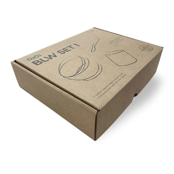 Oioi Blw I Silikon Beslenme Seti 3lü (kaseli) Velvet Rose