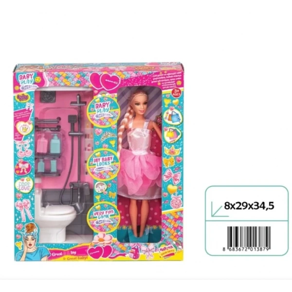 Oydaş Klozetli Banyo Bebekli 02387