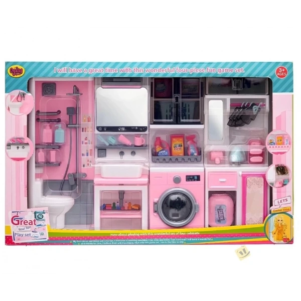 Oydaş Kutuda 4lü Banyo Seti 2386