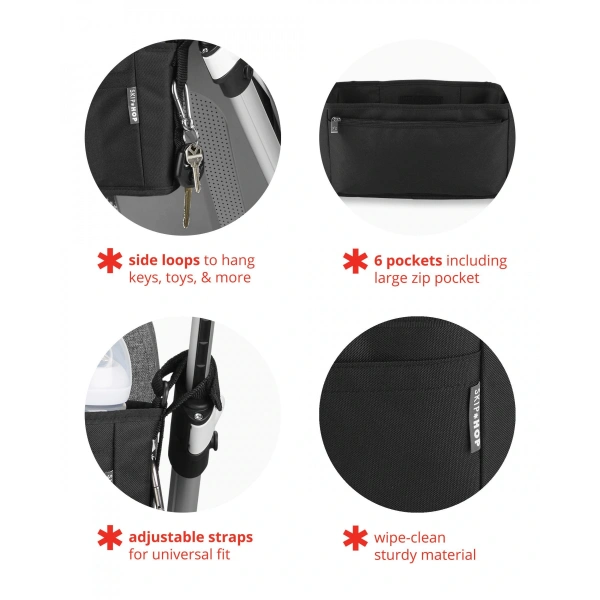 Skip Hop Grab&go Ultra Araba Düzenleyici Organizer Siyah