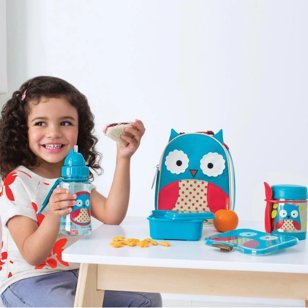 Skip Hop Zoo Paslanmaz Çelik Termos 325 Ml Baykuş