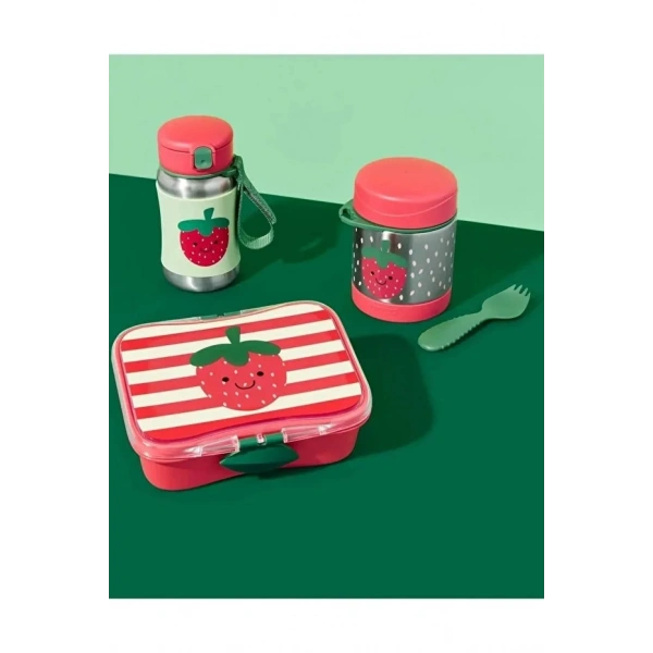 Skip Hop Zoo Paslanmaz Çelik Termos 325 Ml Çilek