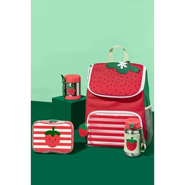 Skip Hop Zoo Paslanmaz Çelik Termos 325 Ml Çilek