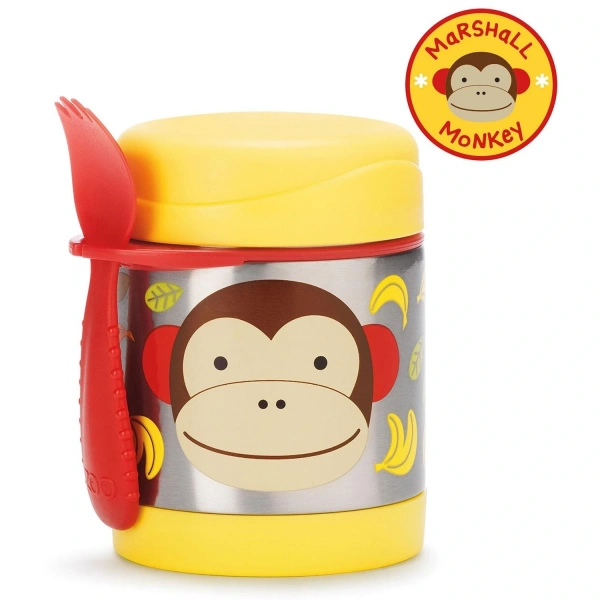 Skip Hop Zoo Paslanmaz Çelik Termos 325 Ml Maymun