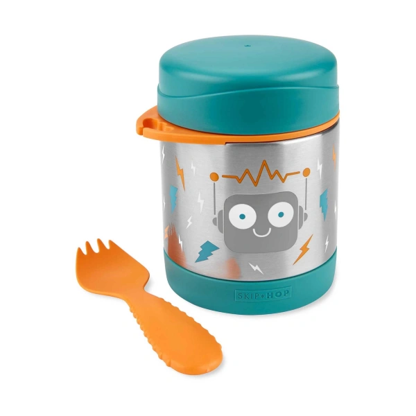 Skip Hop Zoo Paslanmaz Çelik Termos 325 Ml Robot