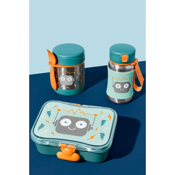 Skip Hop Zoo Paslanmaz Çelik Termos 325 Ml Robot