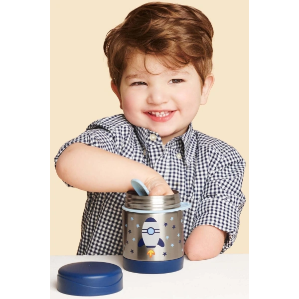 Skip Hop Zoo Paslanmaz Çelik Termos 325 Ml Roket
