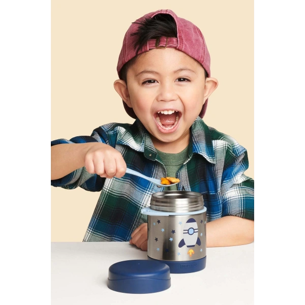 Skip Hop Zoo Paslanmaz Çelik Termos 325 Ml Roket