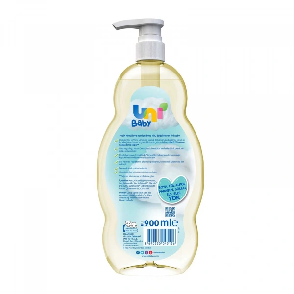 Uni Baby Bebek Şampuanı 900 Ml