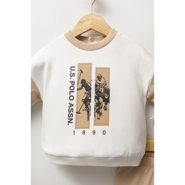 U.s. Polo Assn 2 Li Takım Usb2548 Beyaz-bej