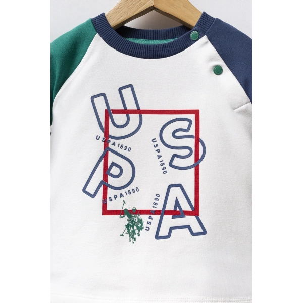 U.s. Polo Assn 2 Li Takım Usb2571 Beyaz-yeşil