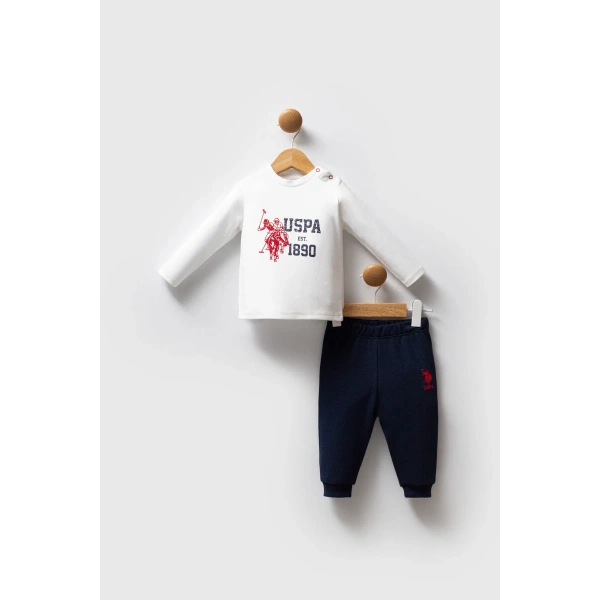 U.s. Polo Assn 3lü Takım Usb2553 Lacivert-kırmızı