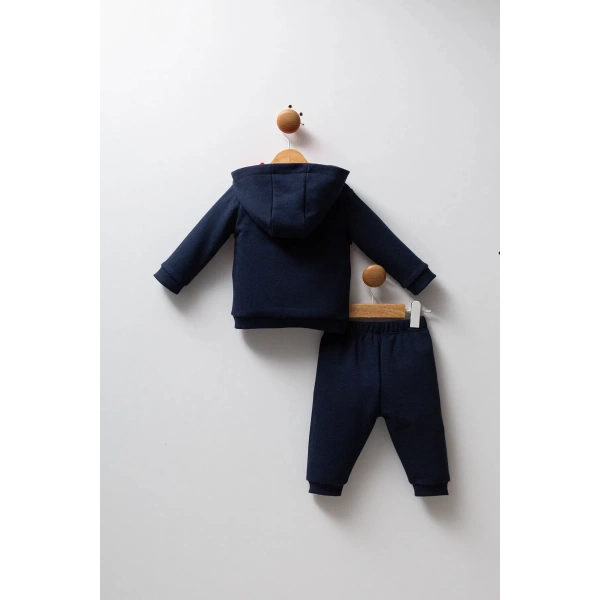 U.s. Polo Assn 3lü Takım Usb2553 Lacivert-kırmızı