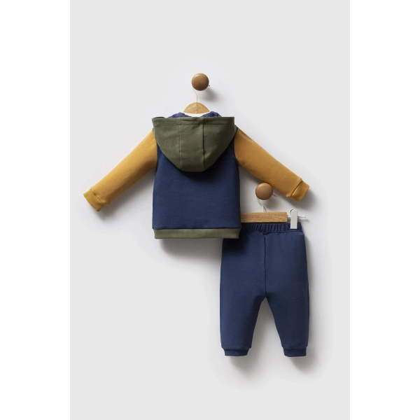 U.s. Polo Assn 3lü Takım Usb2574 İndigo Hardal