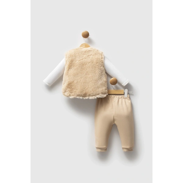 U.s. Polo Assn 3lü Takım Usb2779 Bej