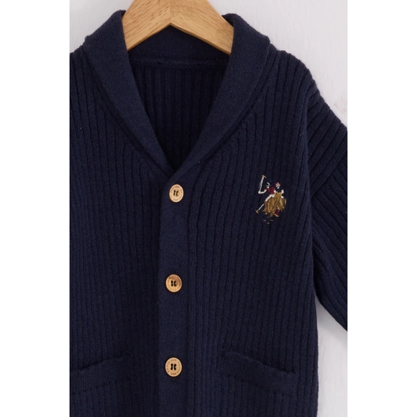 U.s. Polo Assn Bebek Hırka Usb2608 Lacivert